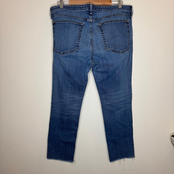Rag & Bone Dre Low Rise Slim Boyfriend Jeans Size 32 - Picture 2 of 6